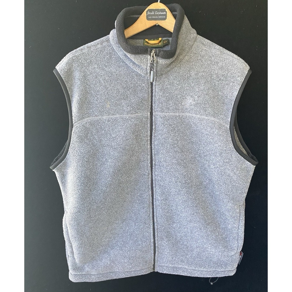 Timberland Sweater Vest Casual Men's M Gray